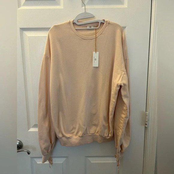 NWT Adriano Goldschmied AG Karis Sweatshirt in Sweet Dawn - Picture 5 of 10